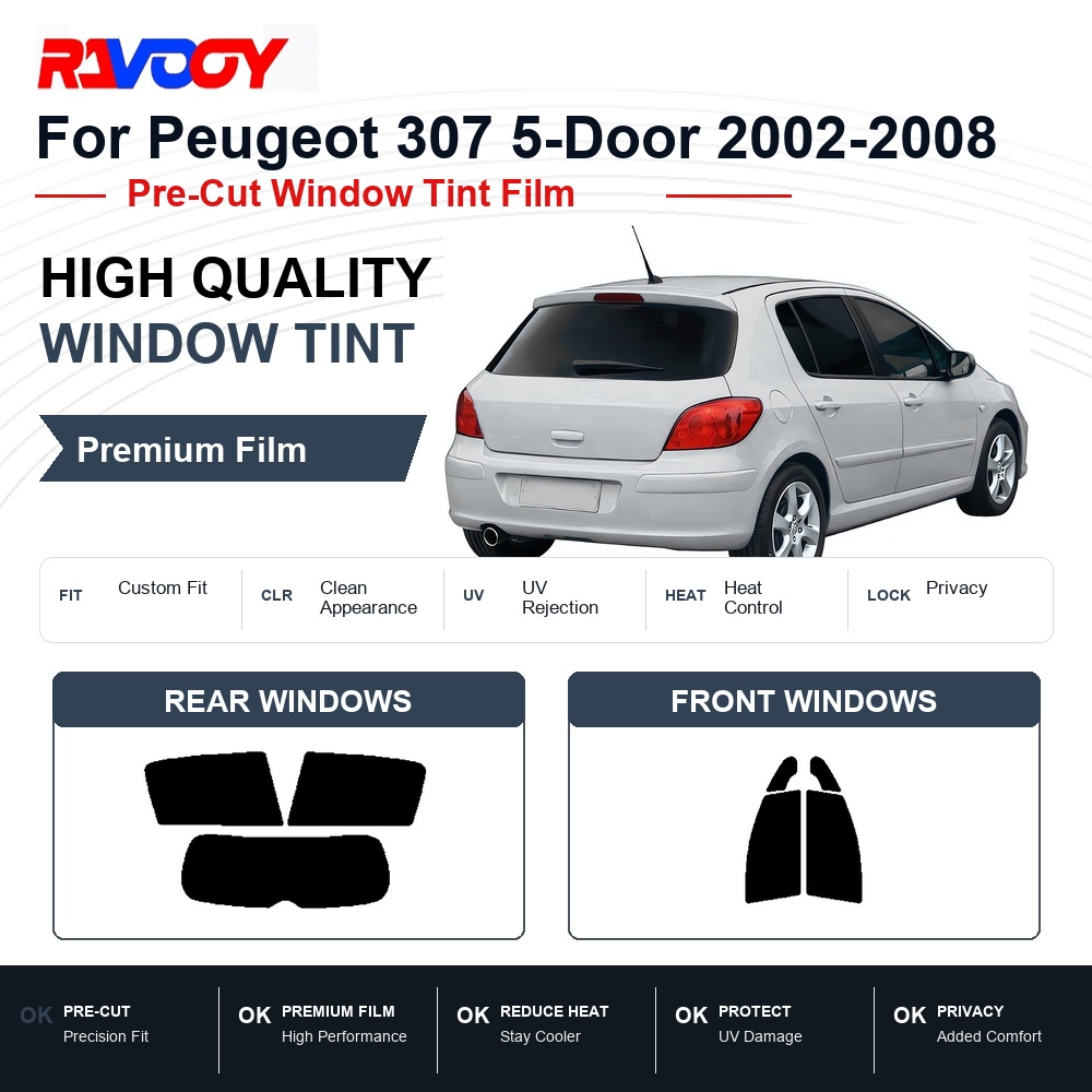 Privacy Screen Protector - Премиальная предварительно нарезанная тонировочная пленка для