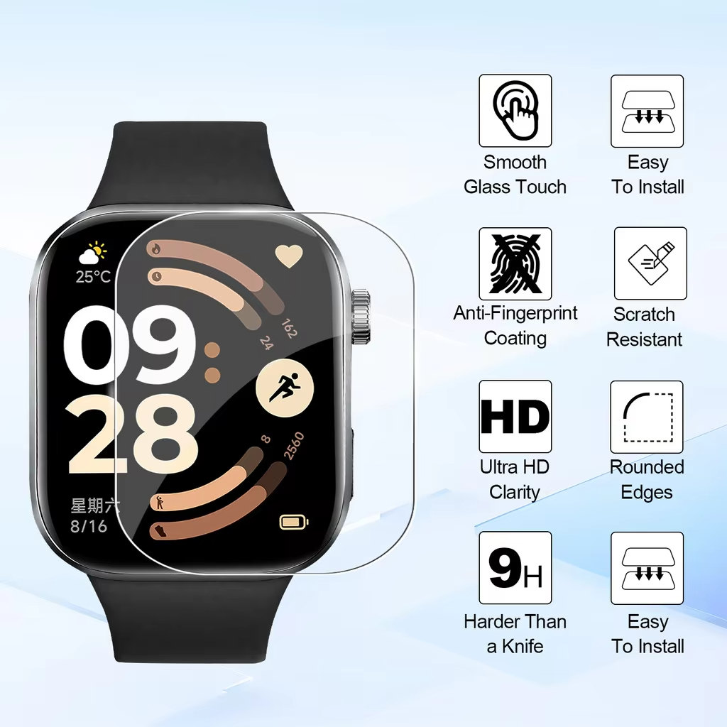 1-5 шт. мягкая пленка для Xiao – обзор и цена Smartwatch Screen Film